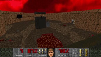 Doom 2: TNT: Evilution [UV,pistol start,fast monsters] #26 Quarry. Лавовые туннели.