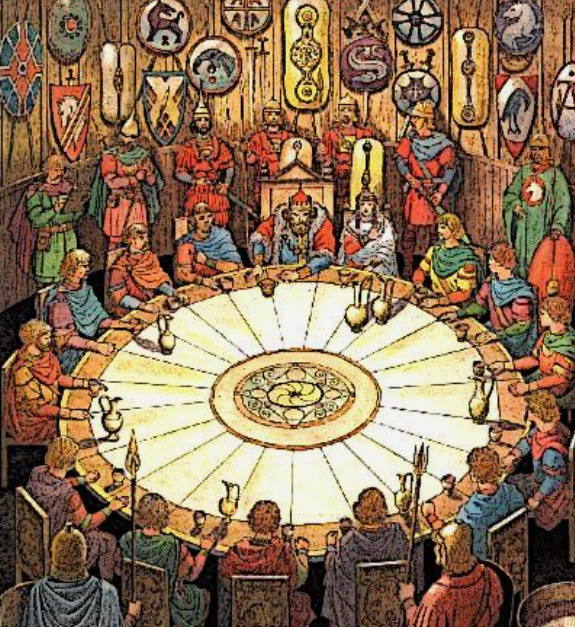 Картины и изображения древних времен сохранили в себе величественные моменты, когда Артур и его рыцари собирались за столом, чтобы пить медовый мета. На этих произведениях искусства запечатлены вечные дружеские узы и братские клятвы, которые связывали героев во время их великих подвигов. Сила этого напитка была не только в его вкусе и аромате, но и в его способности объединять людей вокруг общего идеала добра и справедливости. Пусть эти образы напоминают нам о величии дружбы и силе единства, которые вдохновляли Артура и его рыцарей на подвиги и свершения в борьбе за справедливость и свободу.