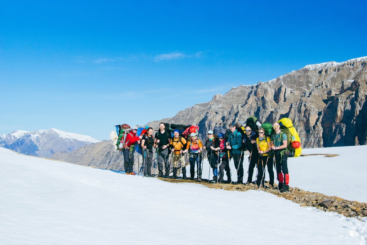 На перевале