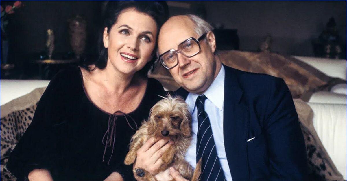 Галина Вишневская и Мстислав Ростропович