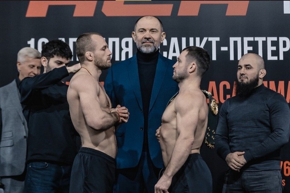    Павел Витрук нокаутировал Олега Борисова и стал лучшим на турнире АСА 174. Фото: aca-mma.com