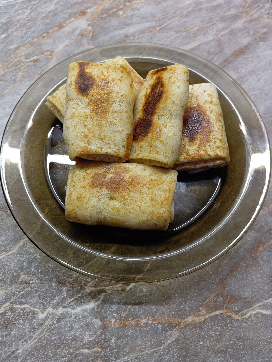 Блинчики с ветчиной м сыром