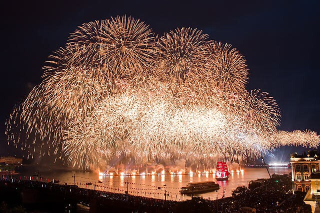 «Алые паруса», Санкт-Петербург.