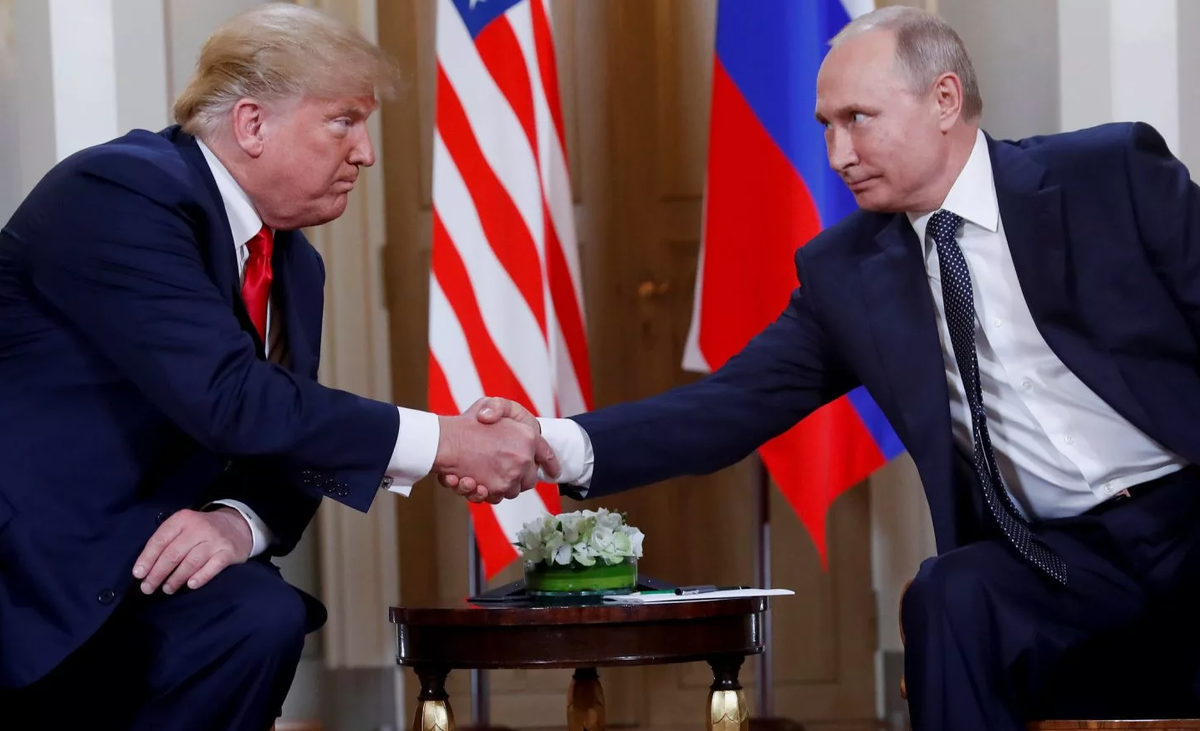 Дональд Трамп и Владимир Путин