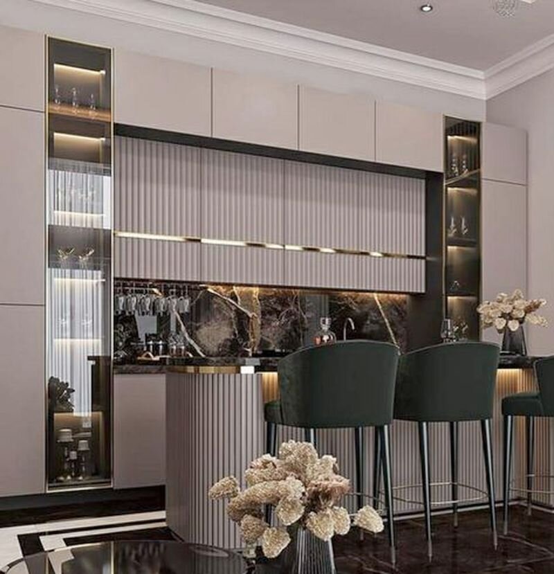 Зонирование кухни. Фото 1.