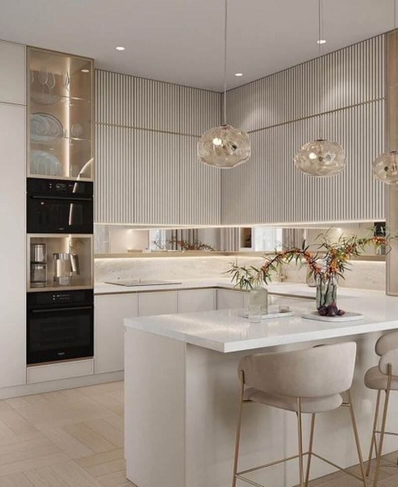 Зонирование кухни. Фото 2.