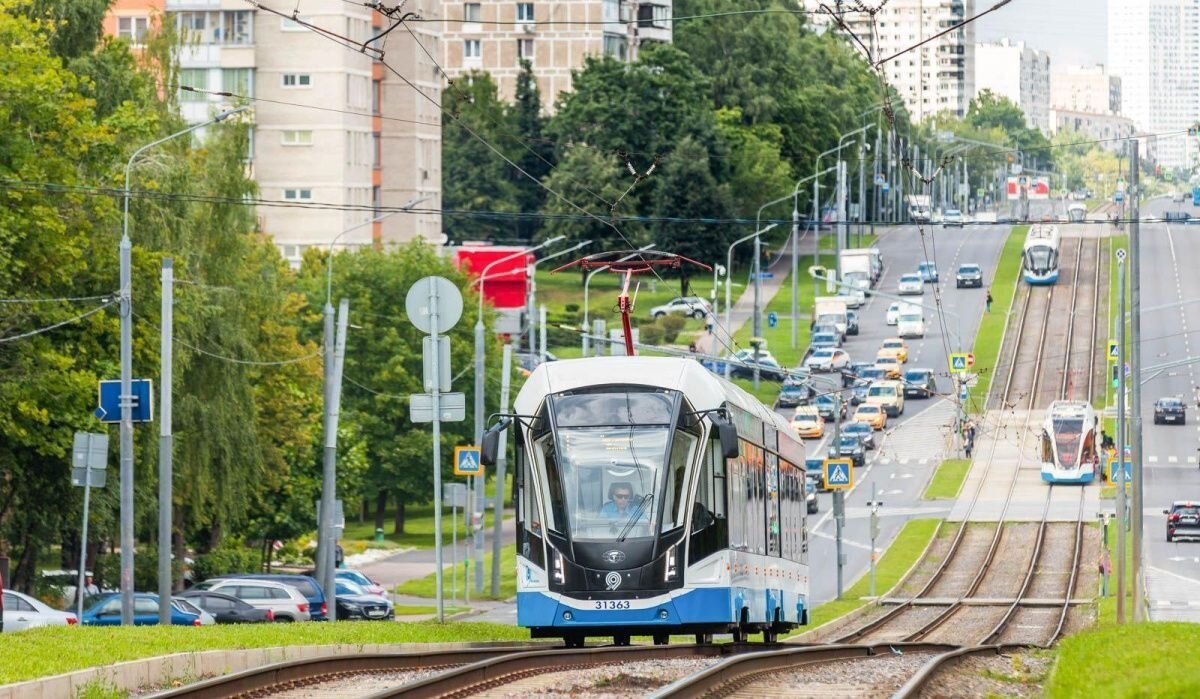     Трамваи в Москве. Источник: mos.ru Автор фото: Пресс-служба Мэра и Правительства Москвы