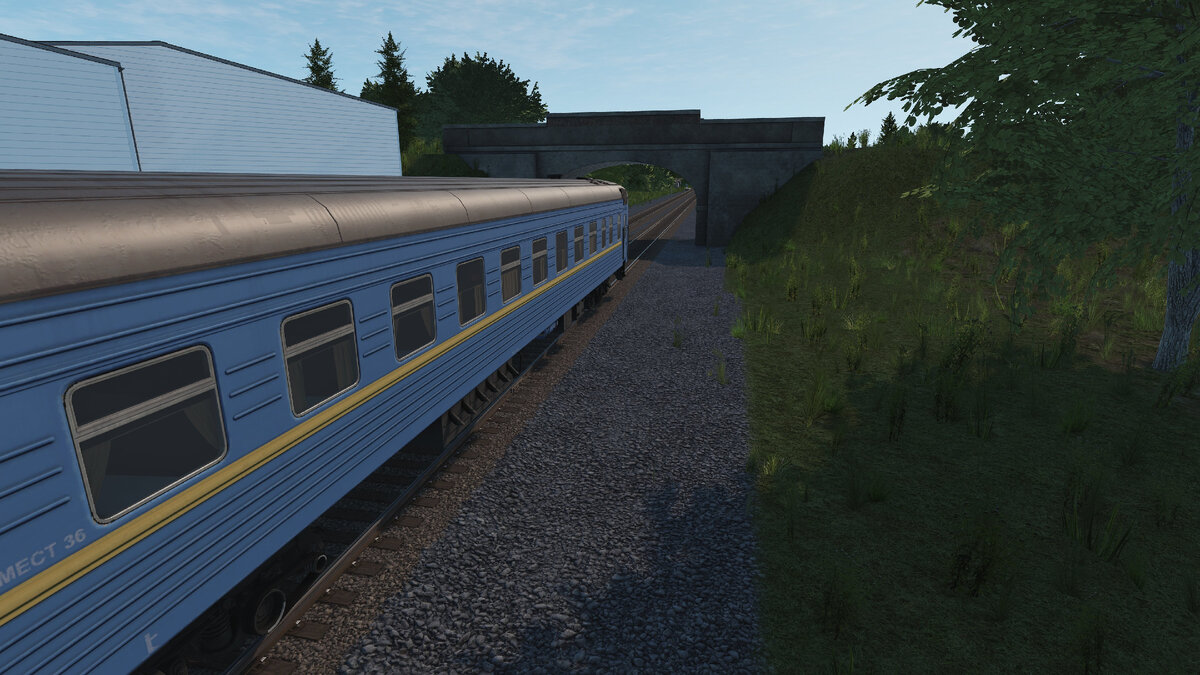 Пассажирский вагон в виртуальном мире Smart Simulation