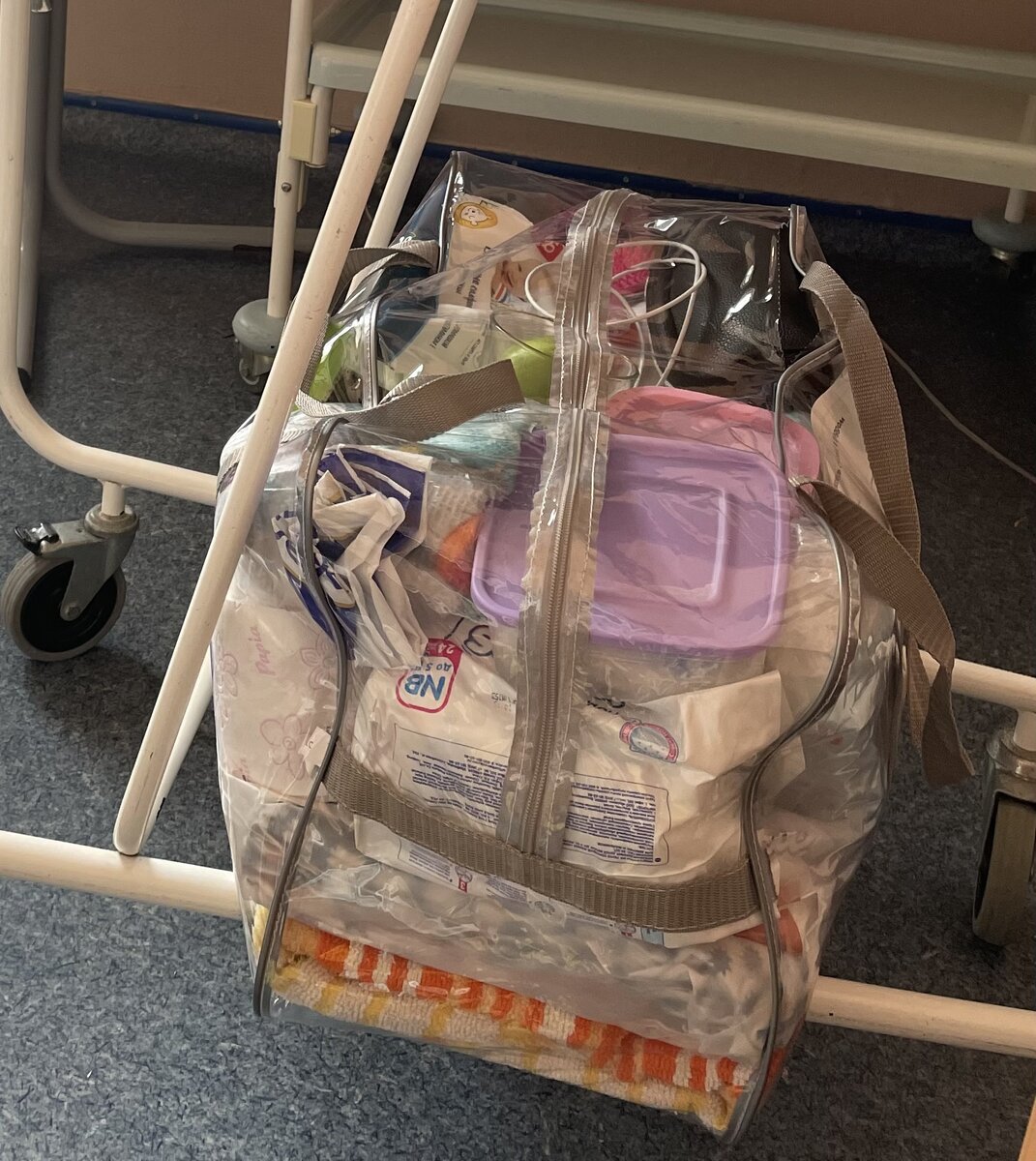 С этой сумкой была в роддоме в третий раз