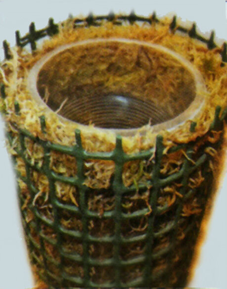 самодельный тотем с "системой увлажнения"