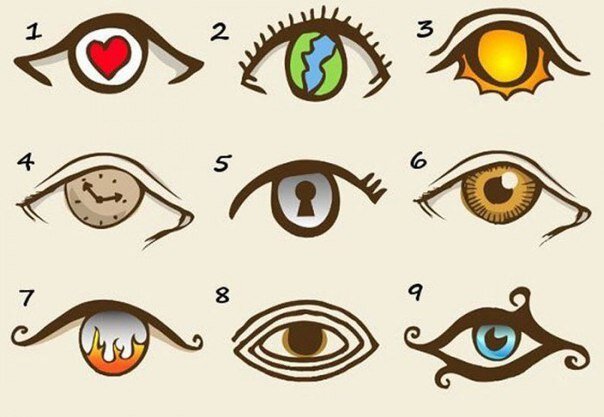 Какой глаз выберете?