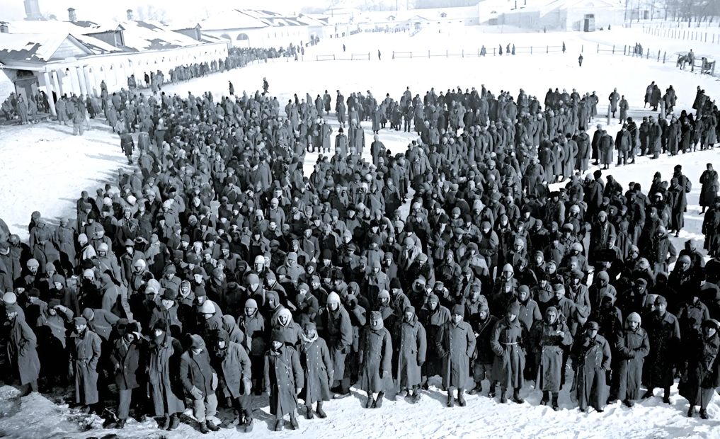 Остатки армии Паулюса под Сталинградом, февраль 1943 г.