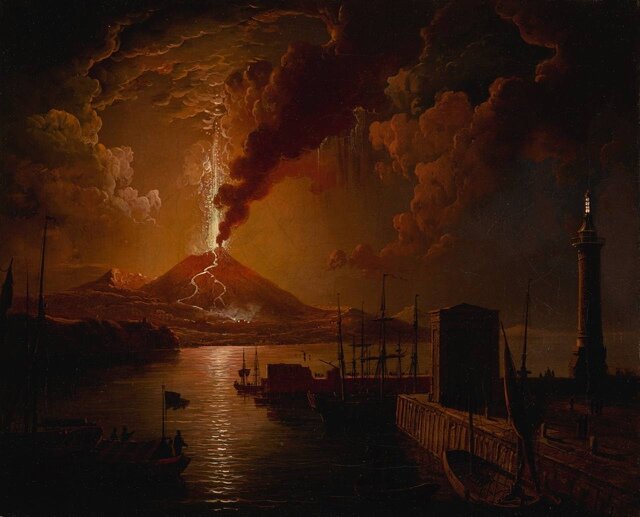 The Bay of Naples, 1823.
Sebastian Pether (1790 – 1844)