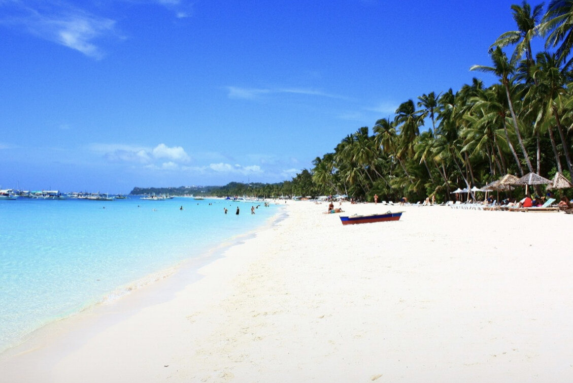 Bilet2. Пляж на острове Боракай (Филиппины)