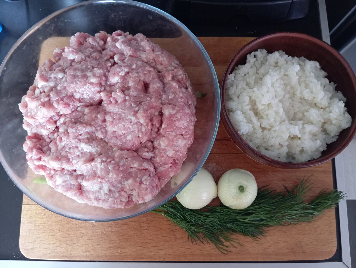 Продуктовый набор для фарша