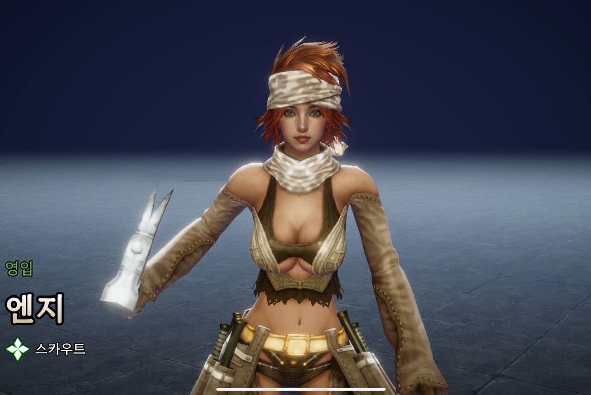 Так выглядит перерисованная Энджи в Granado Espada Mobile