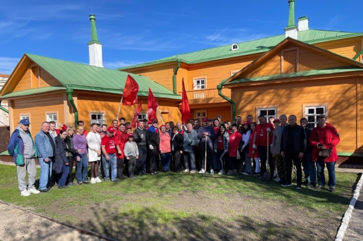    Родственница Ленина стала участницей субботника в Ульяновске