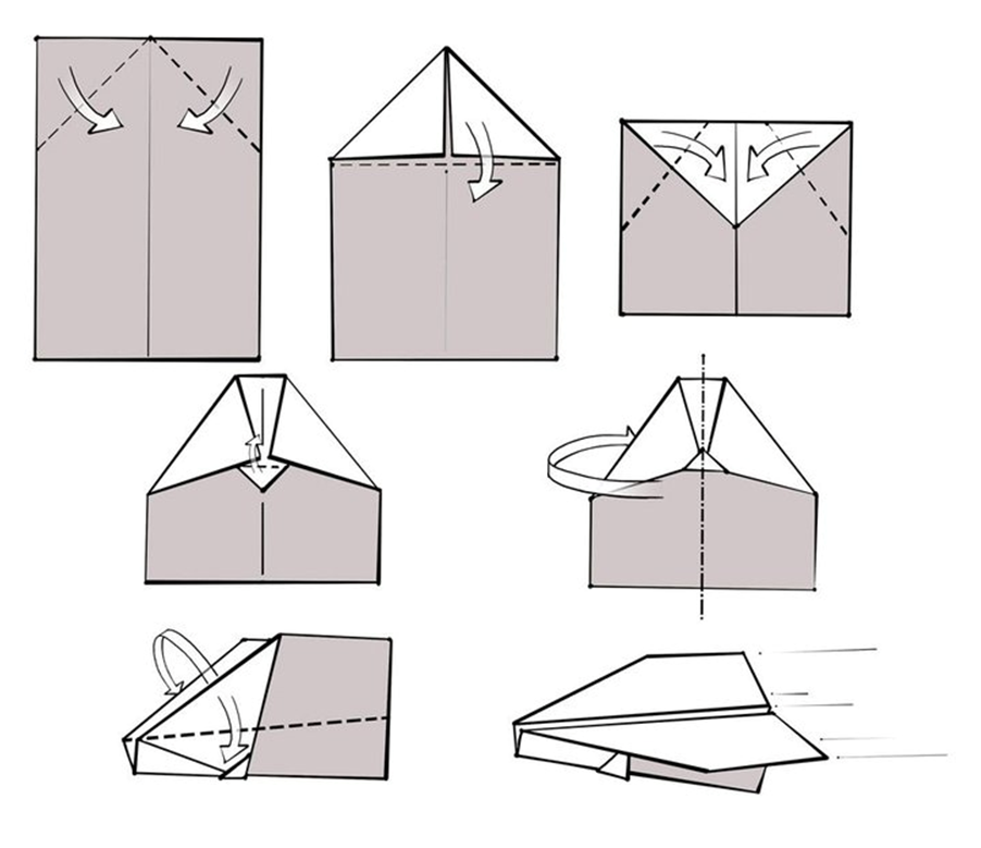 Видео как сделать бумажного. Как складывать самолётик из бумаги а4. Самолетик из бумаги схема складывания. Как свернуть самолетик из бумаги. Схема сложения самолетика из бумаги а4.