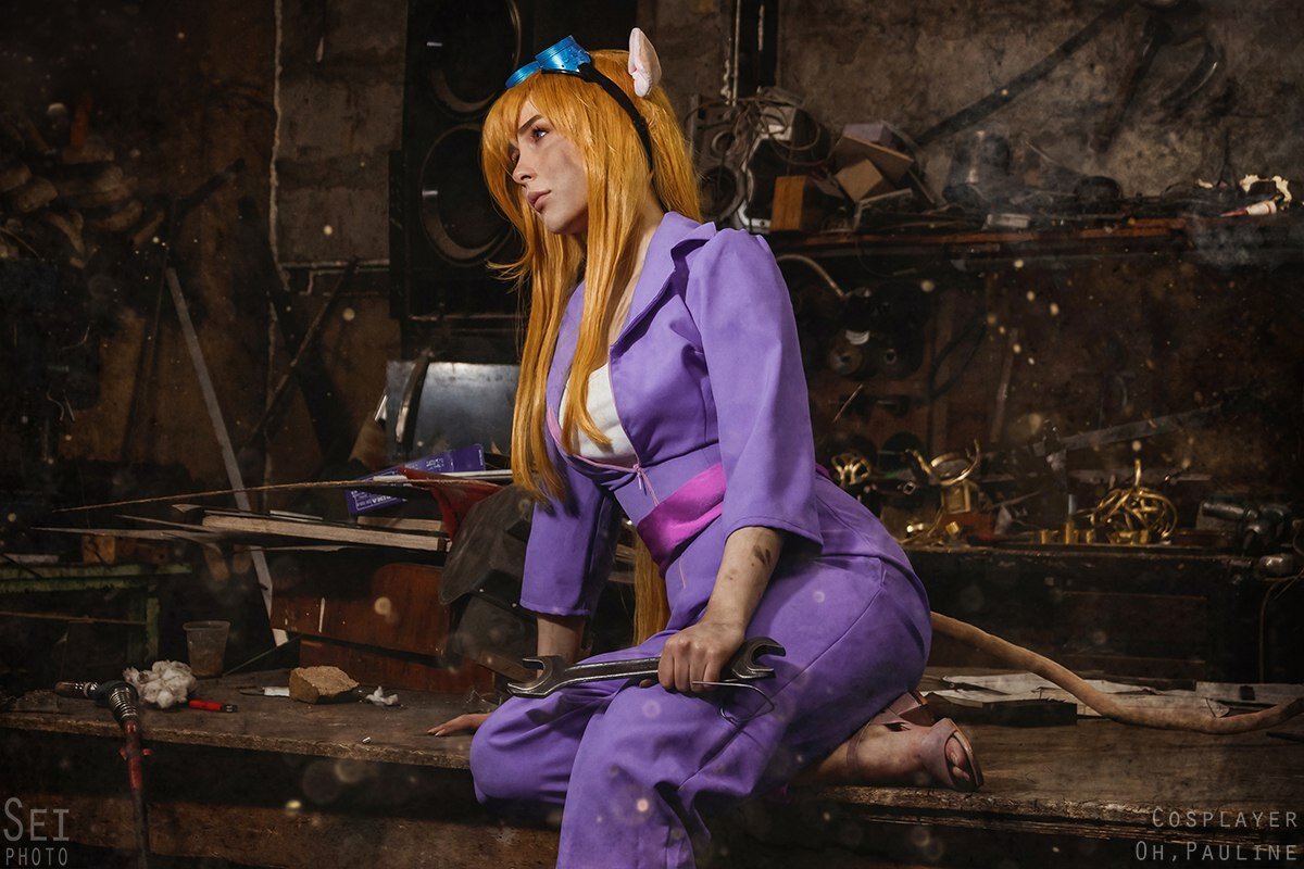 Cosplay model. Cosplay model