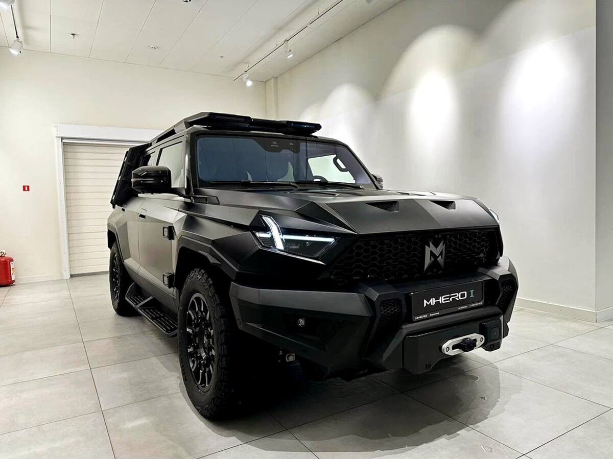 Передняя часть M-Hero 917. Фото с сайта - auto.ru