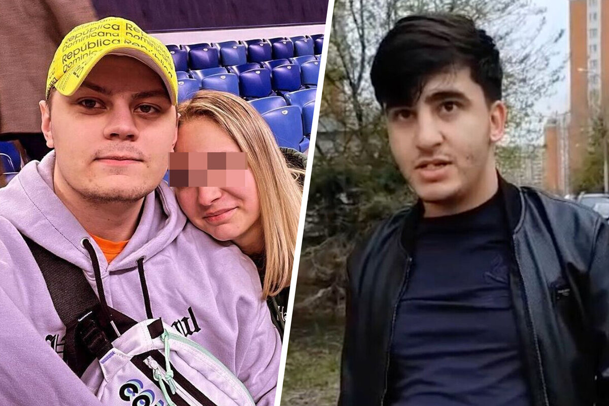 Слева - Кирилл Ковалёв, справа - подозреваемый в убийстве Шахин Аббасов. Фото: соцсети