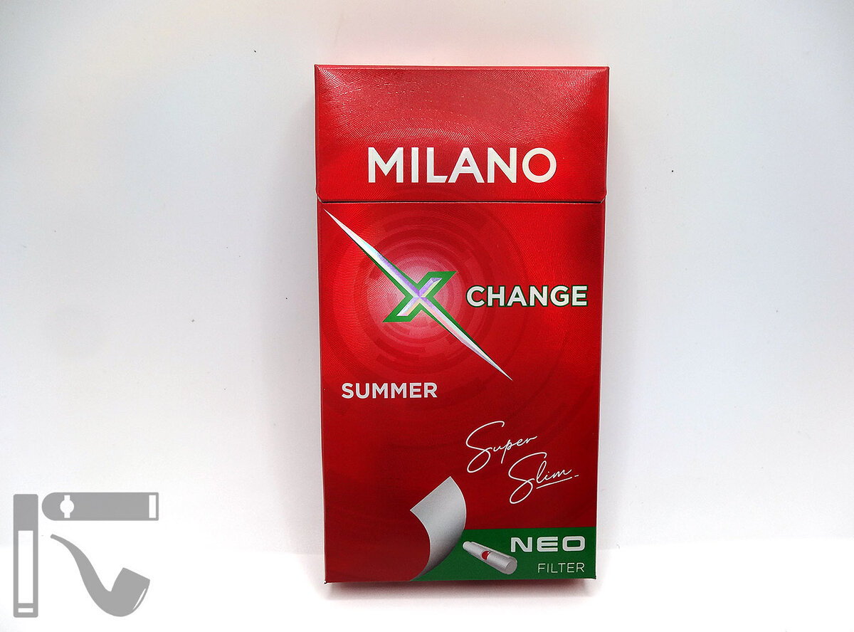 Сигареты Milano X Change Summer. Фото: © канал "Уголок Курильщика"