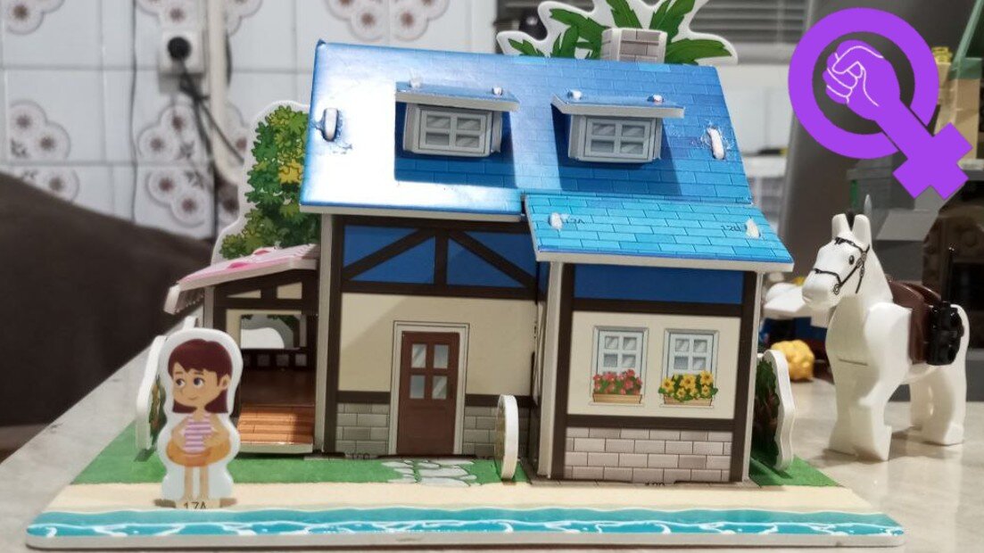 Я тоже построила дом, посадила деревья и ращу сына. 