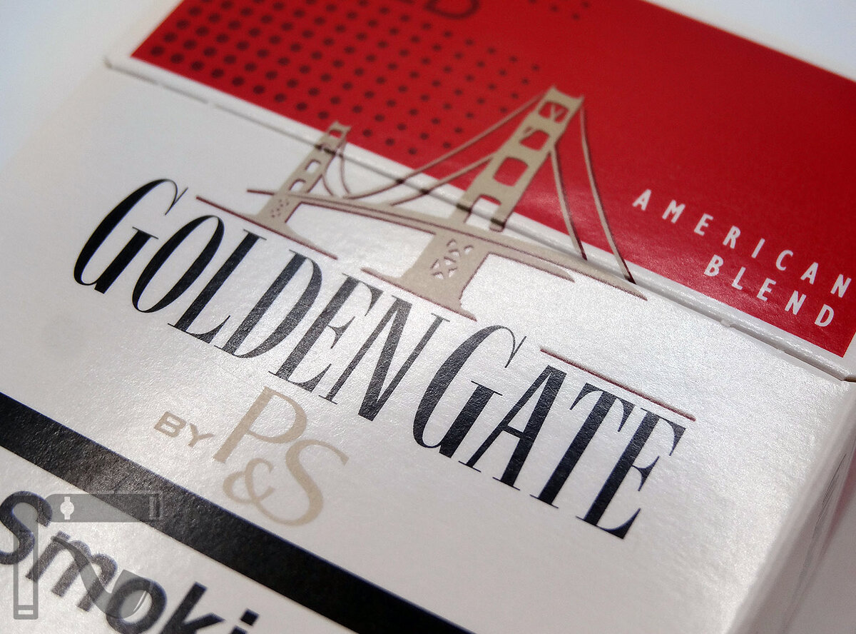 Сигареты Golden Gate Red. Фото: © канал "Уголок Курильщика"