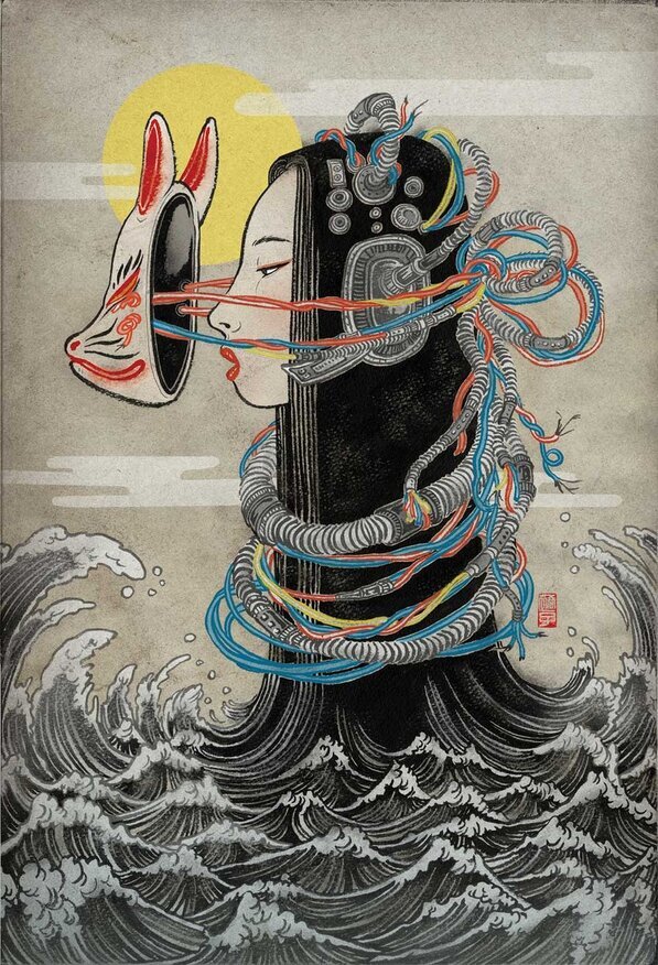Юко Симидзу (яп. 清水裕子) — японский иллюстратор из Нью-Йорка, чьи работы сочетают японское наследие с современными ориентирами.-1-3