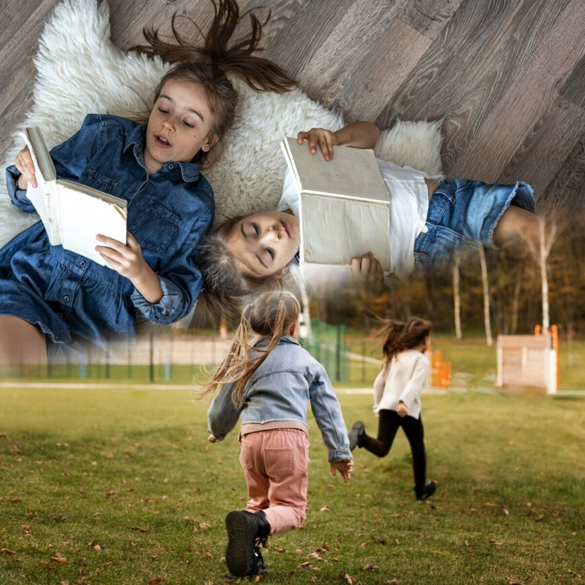 Маленькой мне хватало разнообразия. В чем секрет? В абсолютно разнохарактерных подружках!