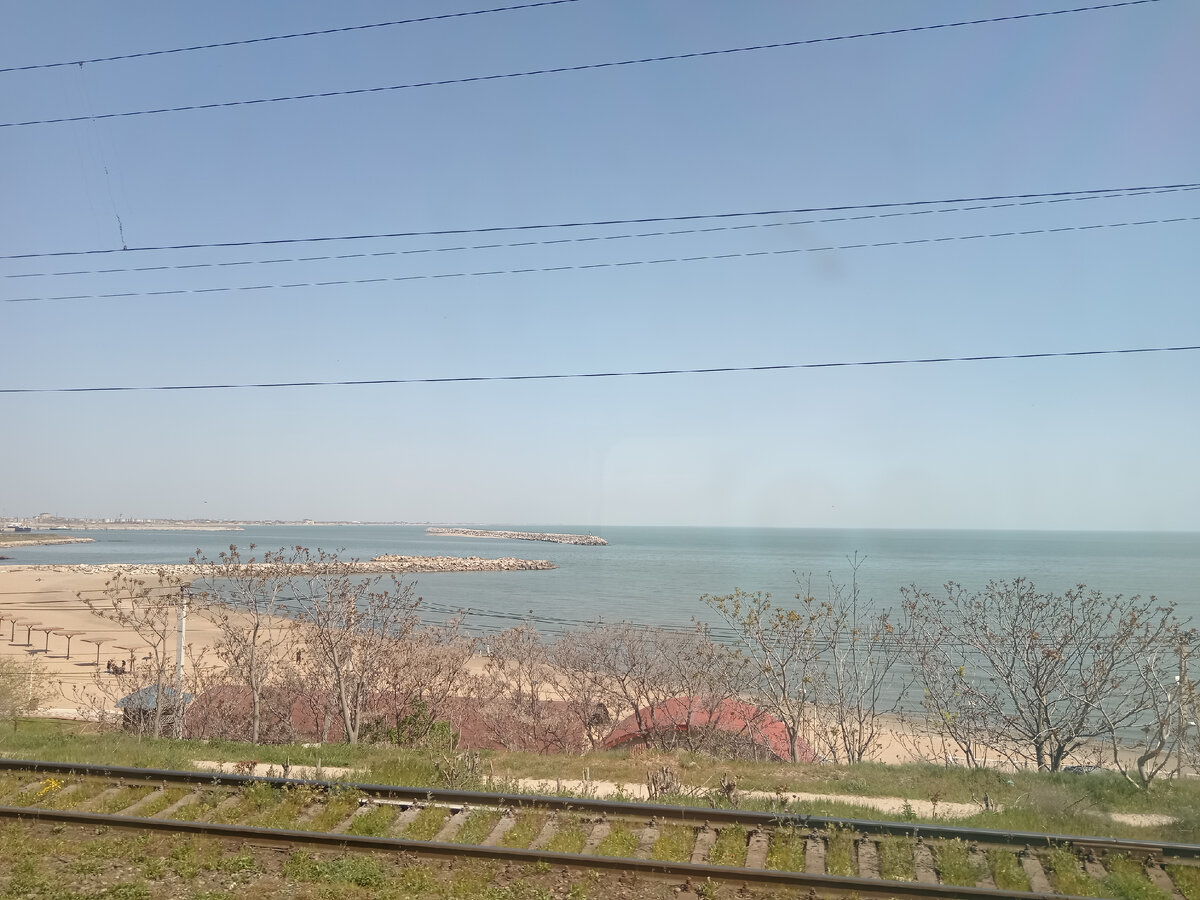 Вид из окна вагона. Фото автора. 