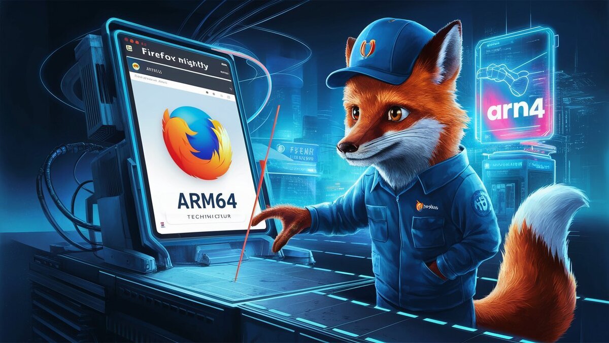 Mozilla вспомнила про пользователей на ARM64: Firefox Nightly посетил  платформу | Ferra.ru | Дзен