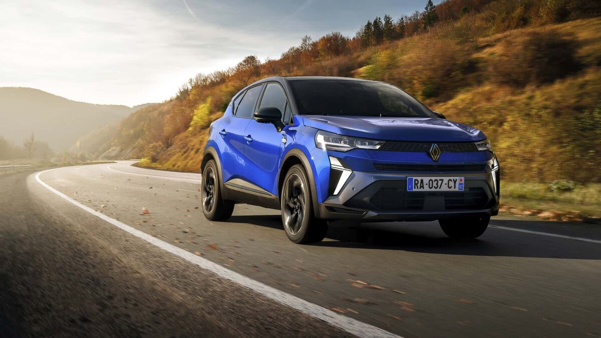 Renault Captur 2024 модельного года для рынка Европы