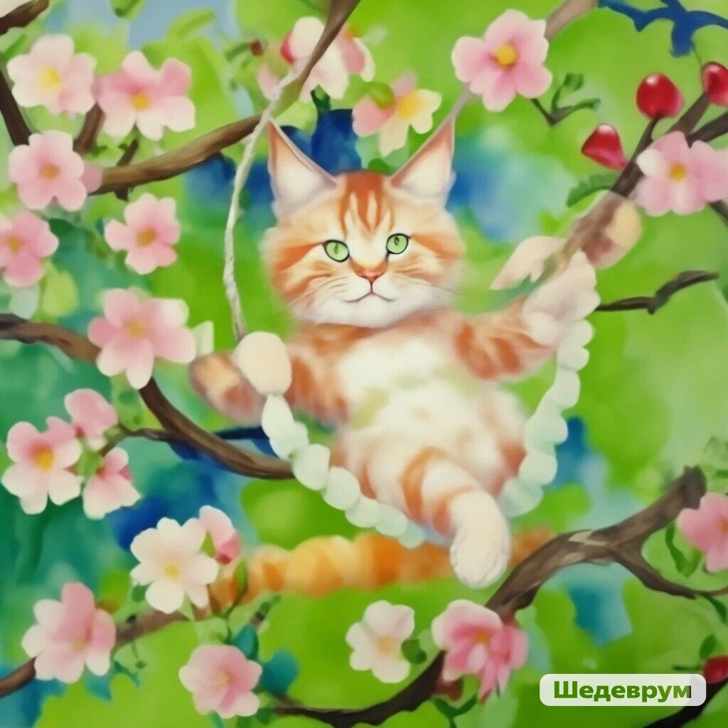 Нарисовала нейросеть Шедеврум по заданному рисунку