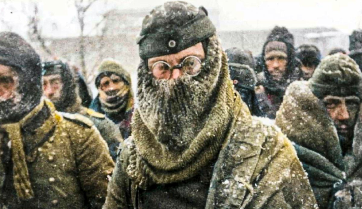 Французы в России. 1942 год. Фото из открытых источников в интернете.