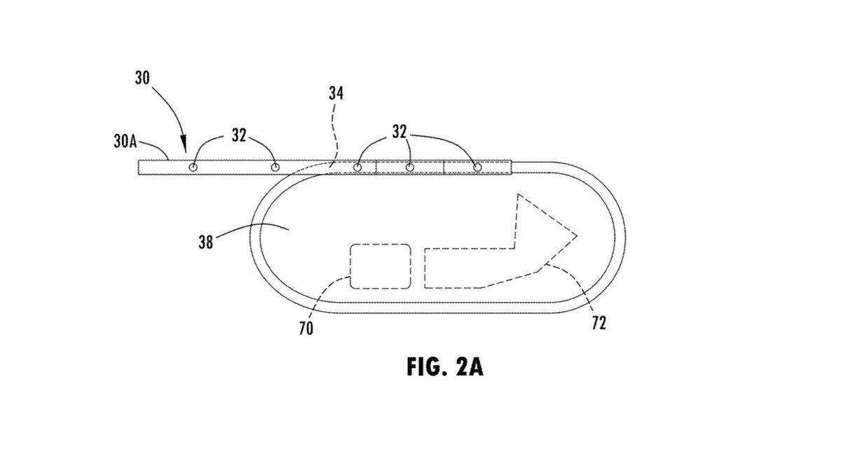    Патентное изображение раздвижного стола Ford для приборной панели   
Ford / USPTO