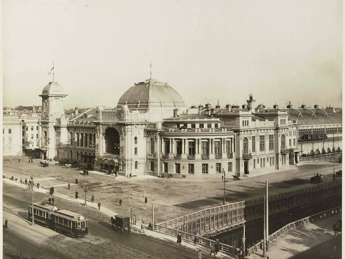 Витебский вокзал (фотография с сайта с сайта pastvu.com)