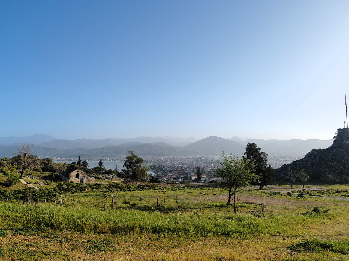 Виды по пути до остановки автобуса