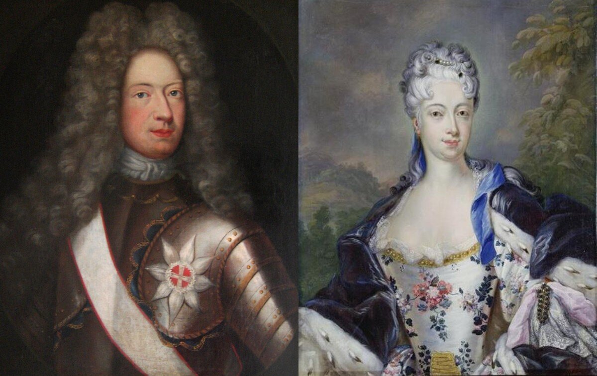 Барон фон Хойм и Анна Констанция фон Козель