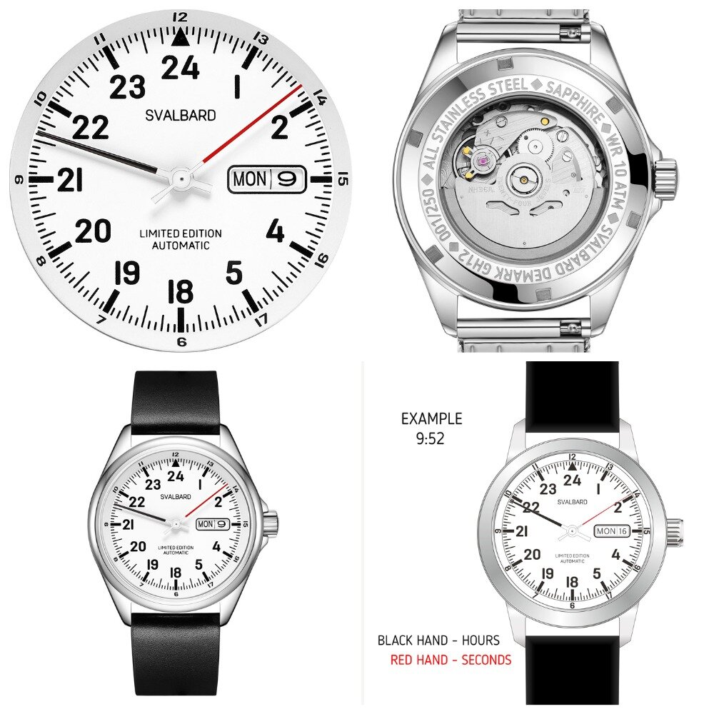 Интересные новинки летят к нам из дальних стран :) Позволим себе похвастаться, возможно вам понравится. АА23А Классический суточник с датой. Лимитка 500 экземпляров.-5