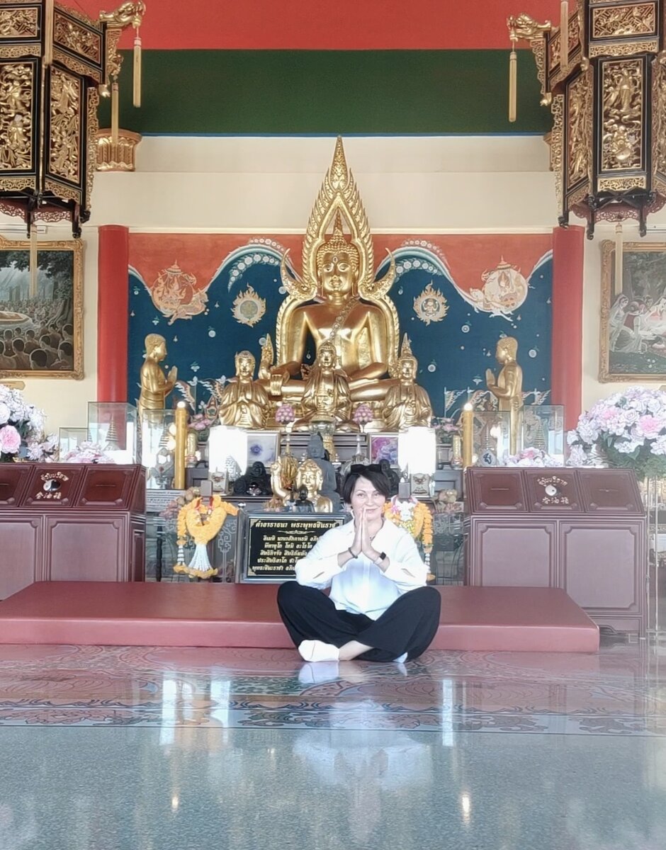 В Таиланде в Храме Будды. Февраль 2024 г