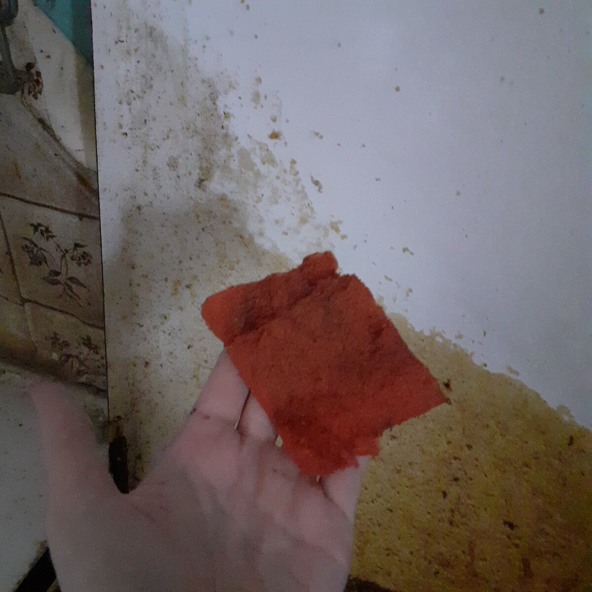 Такую губку уже к посуде не применять)