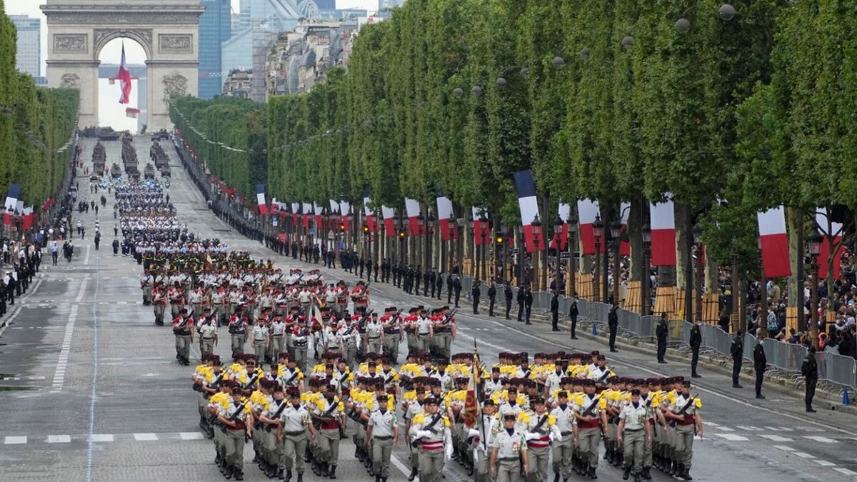 14 июля взятие Бастилии национальный праздник Франции
