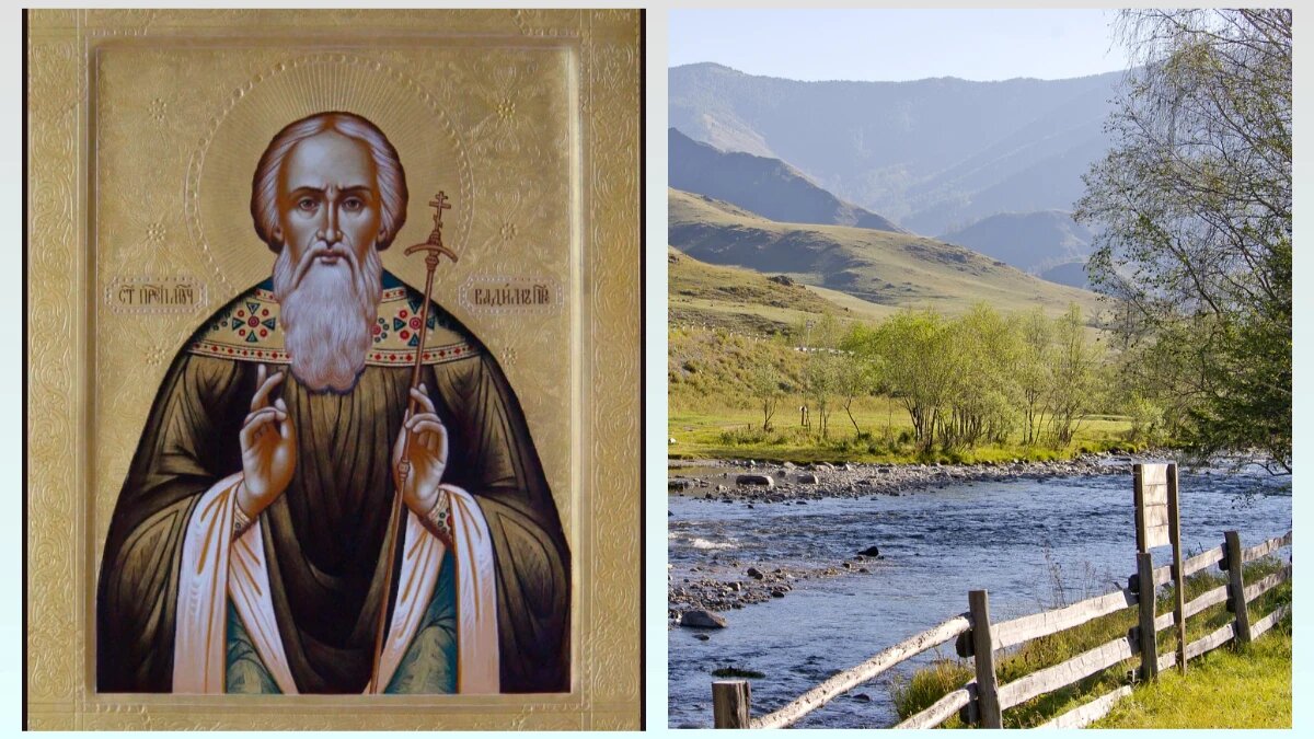 Икона Преподобномученика Вадима Персидского. Коллаж: azbyka.ru/pixabay.com