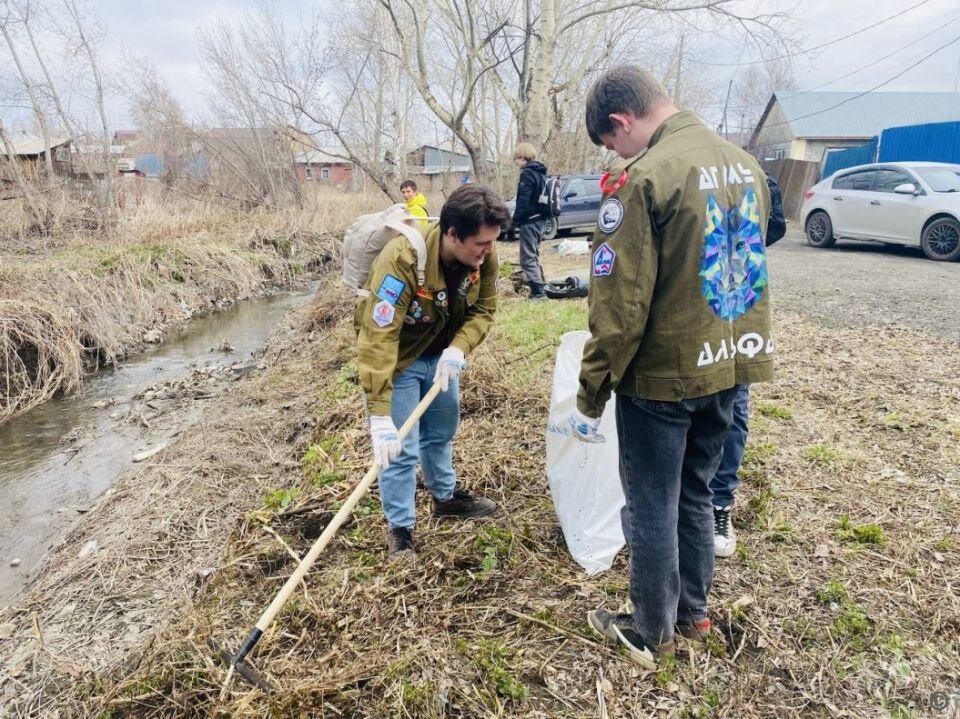    Экологическая акция. Источник: Пресс-центр городской администрации