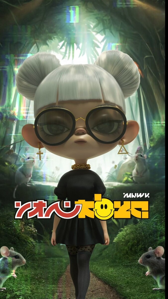    Вот так выглядит новая мультяшная ГлюкоZа, с которой Максим Фадеев будет покорять музыкальный рынок Азии. Фото — телеграм-канал Максима Фадеева