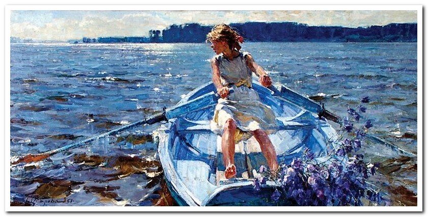 "Родные просторы" Л.Острова, 1962г.