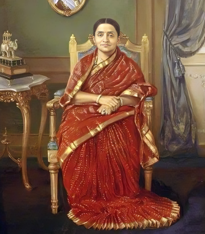 Махарани Кемпананджаммани Вани Виласа Саннидхана. Изображение: rarebooksocietyofindia.org