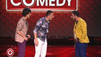 Comedy Club. Дуэт «Да» и Демис Карибидис - Мандарины в подземном переходе Сочи