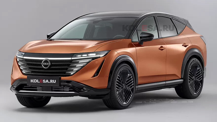 Неофициальный рендер будущего Nissan Murano  📷
